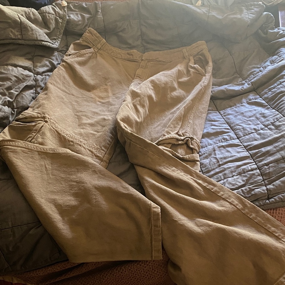 Zara Men's Tan Cargo Pants